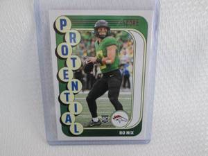 2024 Score Bo Nix Rookie Card...