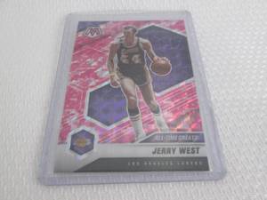 2020-21 Mosaic Jerry West Pink Priz...