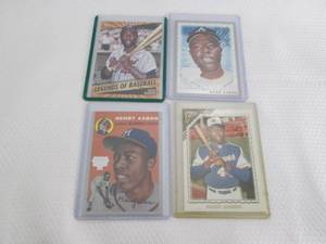 Assorted Hank Aaron Cards...