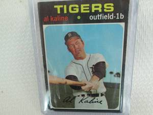 1971 Topps Al Kaline Card...