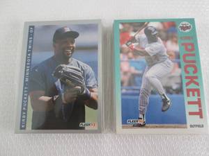 1992 & 1993 Fleer Minnesota Twins T...