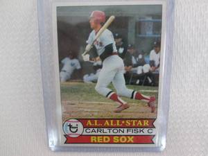 1979 Topps Carlton Fisk Card...