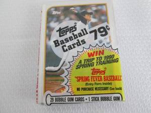 1989 Topps Cello Pack Nolan Ryan Ca...