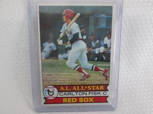 1979 Topps Carlton Fisk Card...