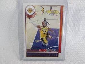 2021-22 NBA Hoops LeBron James Card...