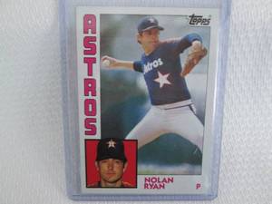 1984 Topps Nolan Ryan Card...