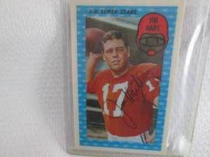 1971 Kelloggs Jim Hart Card...