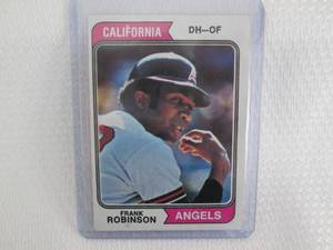 1974 Topps Frank Robinson Card...