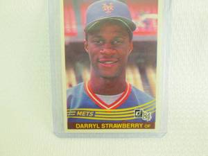 1984 Donruss Darryl Strawberry Rook...