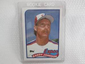 1989 Topps Randy Johnson Rookie Car...