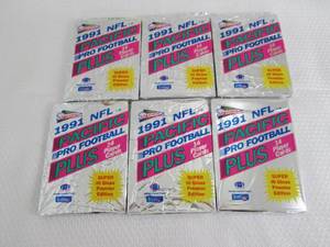 6-1991 Pacific Pro Football Plus Pa...