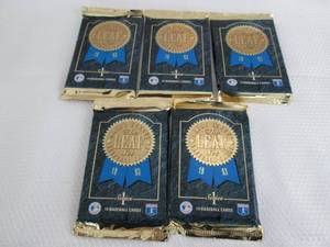 5 1993 Leaf Series 1 Baseball Packs...