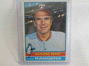 1976 Topps Gaylord Perry Card...