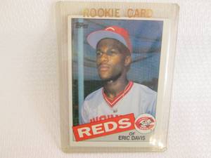 1985 Topps Eric Davis Rookie Card...