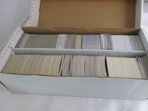 Box Of Baseball & Basketball Cards...