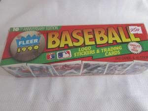 1990 Fleer Factory Sealed Set...