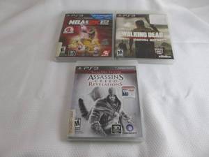 3 PS3 Games...