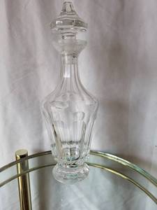 lot 212 image: Vintage Cut Glass Decanter with Stopper