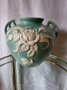 lot 215 image: Weller Pottery Floral Vase