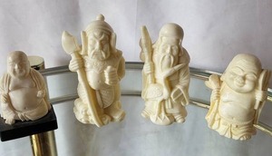 lot 223 image: Set of 4 Buddha Figurines
