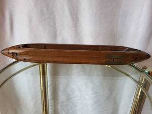 lot 228 image: Vintage Wooden Weaving Shuttle