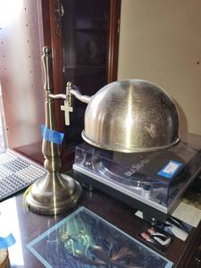 lot 278 image: Vintage Metal Desk Lamp Adjustable