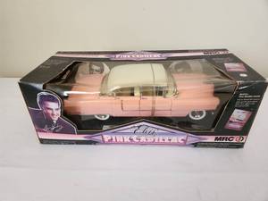 lot 14 image: MRC 118 Elvis 55 Pink Cadillac Model