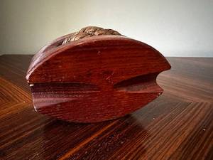 lot 35 image: Vintage Wooden Nautical Pulley Block