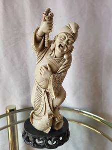 lot 184 image: Asian Figurine with Stand