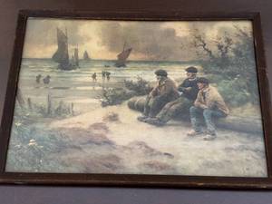 lot 47 image: G. Mariny Vintage Nautical Print
