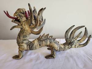 lot 85 image: Hand-Carved Dragon Sculpture 18