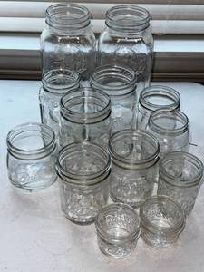 lot 123 image: Ball Mason Jar Assortment