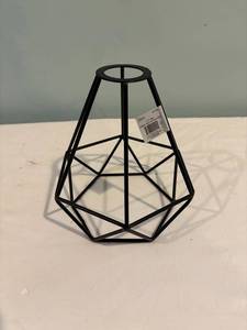 lot 201 image: Geometric Black Light Fixture