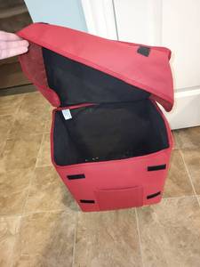 lot 220 image: Red Smart Cart Rolling Storage