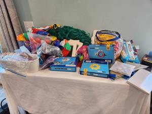 lot 174 image: Bulk Party and Craft Supplies Lot