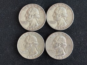 Silver Washington Quarters
