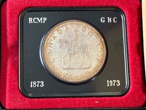 1973 Canada Silver Dollar RCMP