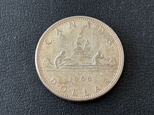 1966 Canada Silver Dollar