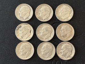 Silver Roosevelt Dimes