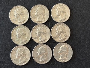 Silver Washington Quarters