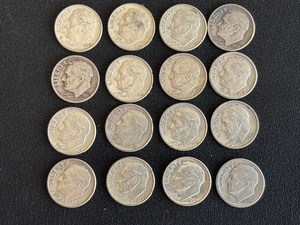 Silver Roosevelt Dimes