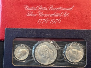 1976 Bicentennial Uncirculated Silver Set