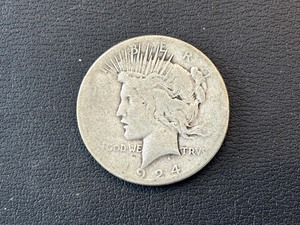 1924 Peace Dollar