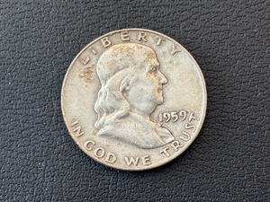 1959-D Franklin Half Dollar