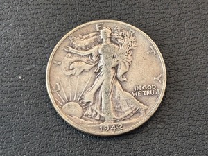 1942-D Walking Liberty Half Dollar