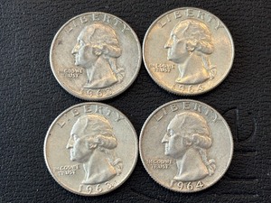 Silver Washington Quarters