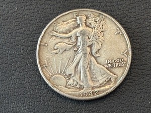 1942 Walking Liberty Half Dollar