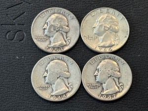 Silver Washington Quarters