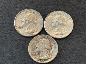 Silver Washington Quarters