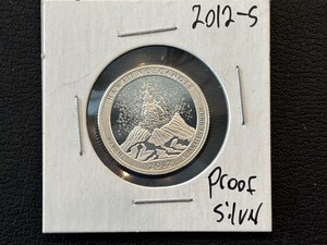 2012-S Hawaii Volcanoes Silver Quarter Proof